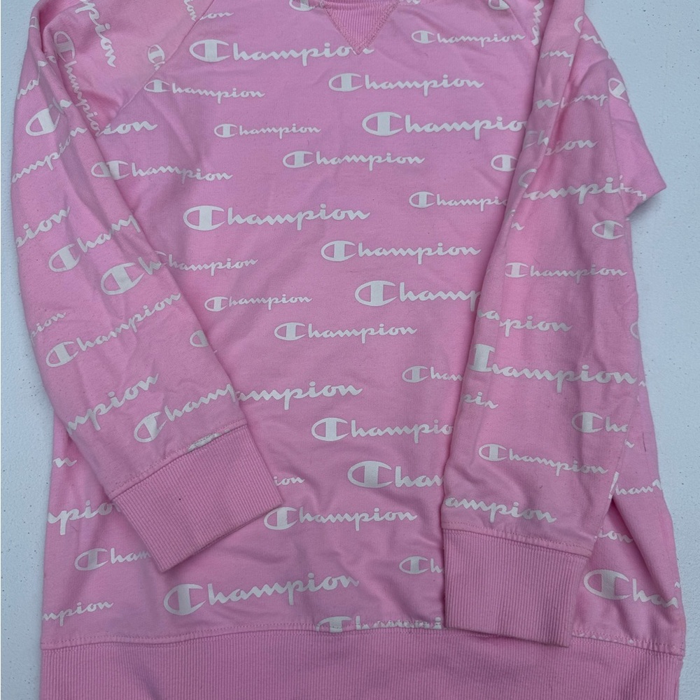 Champion Pink Athletic Sweatshirt